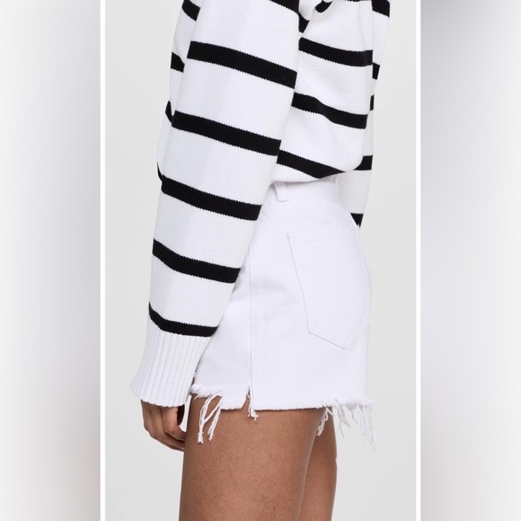 Pistola Denim Women’s Gigi Low rise cut off shorts, Pearl Distressed, si… - Picture 5 of 10